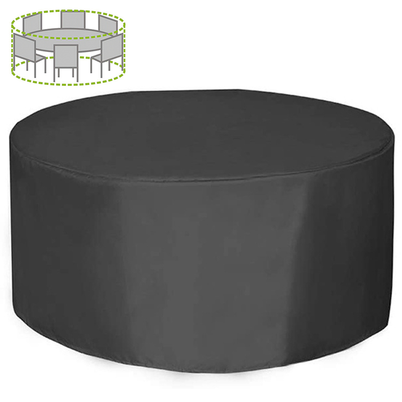 Outdoor Furniture Upholstery Near Me - 12 사이즈 원형 가구 커버 210D