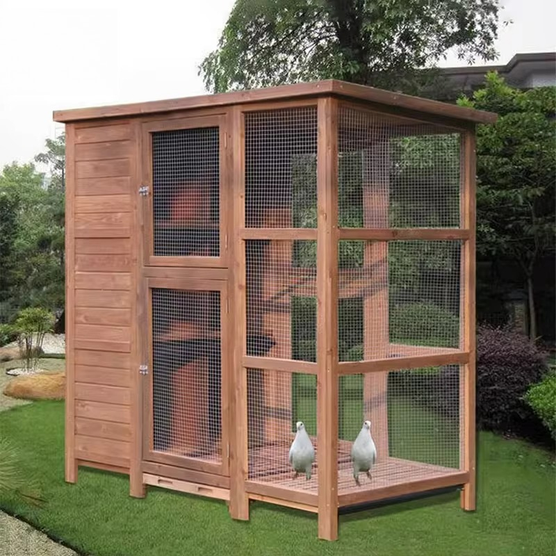 Outdoor Furniture Easy To Clean - 대형 나무 새장 야외용 맞춤 제작