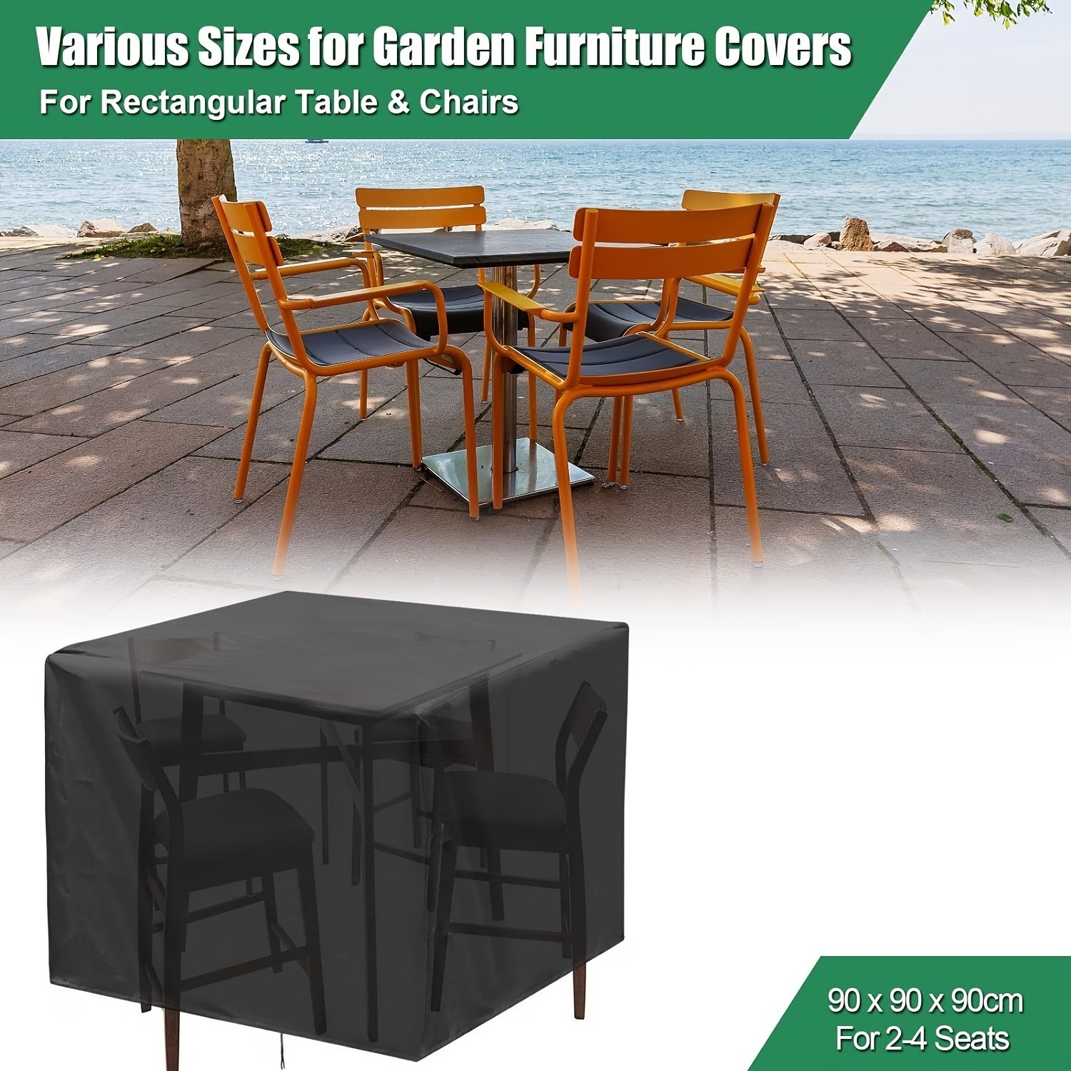 Outdoor Furniture Waterproof - 헤비듀티 210D 야외 정원 가구 커버