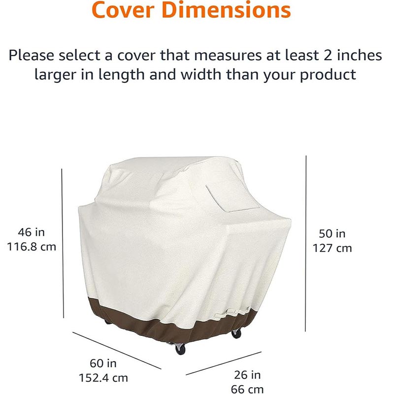 야외 가스 바베큐 후드 210D 대형 바베큐 베이지색  - Outdoor Furniture Upholstery Near Me 리뷰 및 가격