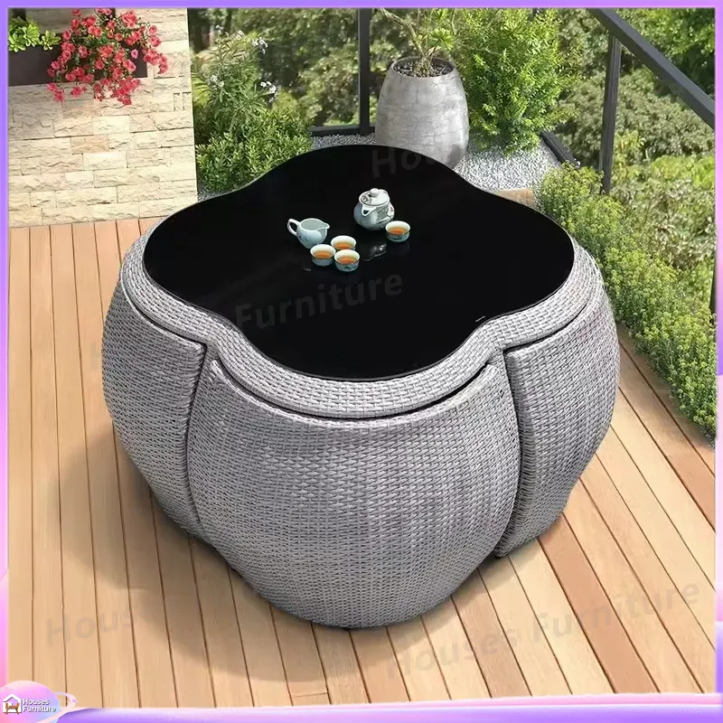 야외 라탄 식탁 세트, 방수 및 자외선 차단 기능이 있 - Outdoor Furniture Dining Set 리뷰 및 가격