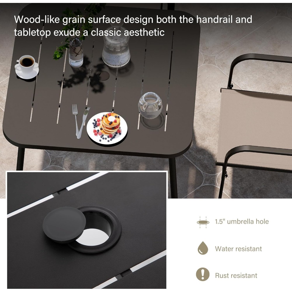 야외 식사 세트, 텍스타일렌 의자가 포함된 파티오 가구 - Outdoor Furniture Dining Set 리뷰 및 가격