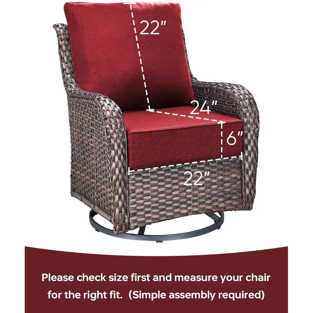 6인치 야외 쿠션(22x24/22x25 사이즈) 또는  - Outdoor Furniture Dining Set 리뷰 및 가격