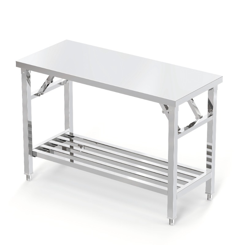 스테인레스 스틸 접이식 식탁 휴대용 피크닉 주방 준비  - Outdoor Furniture Easy To Clean 리뷰 및 가격