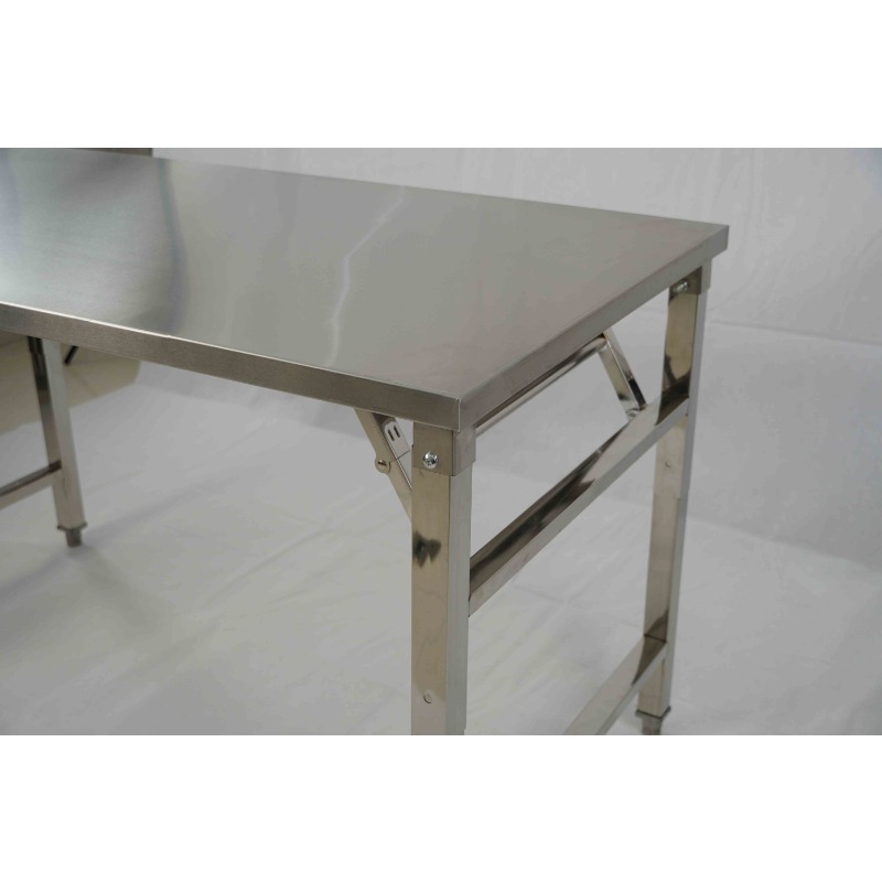 스테인레스 스틸 접이식 식탁 휴대용 피크닉 주방 준비  - Outdoor Furniture Easy To Clean 리뷰 및 가격