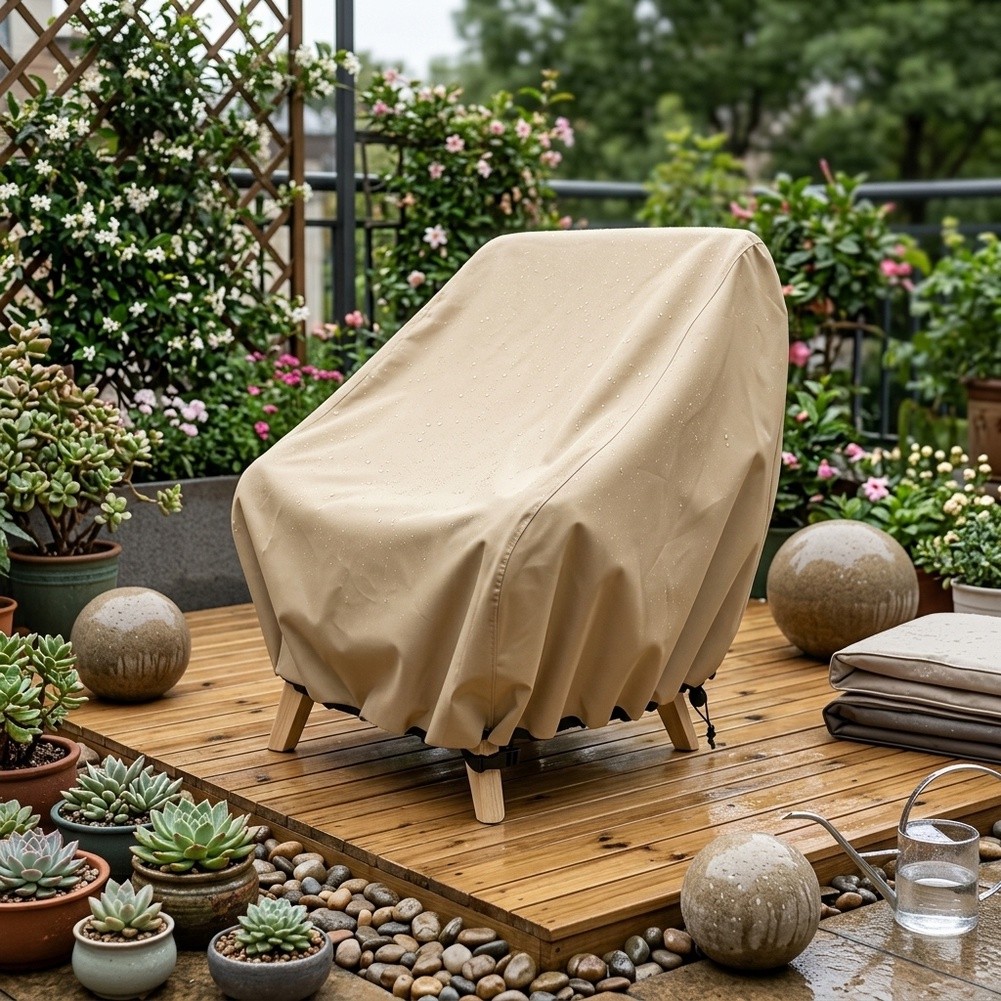 방수 파티오 의자 커버 야외 라운지 딥 시트 싱글 잔디 - Outdoor Furniture Waterproof 리뷰 및 가격
