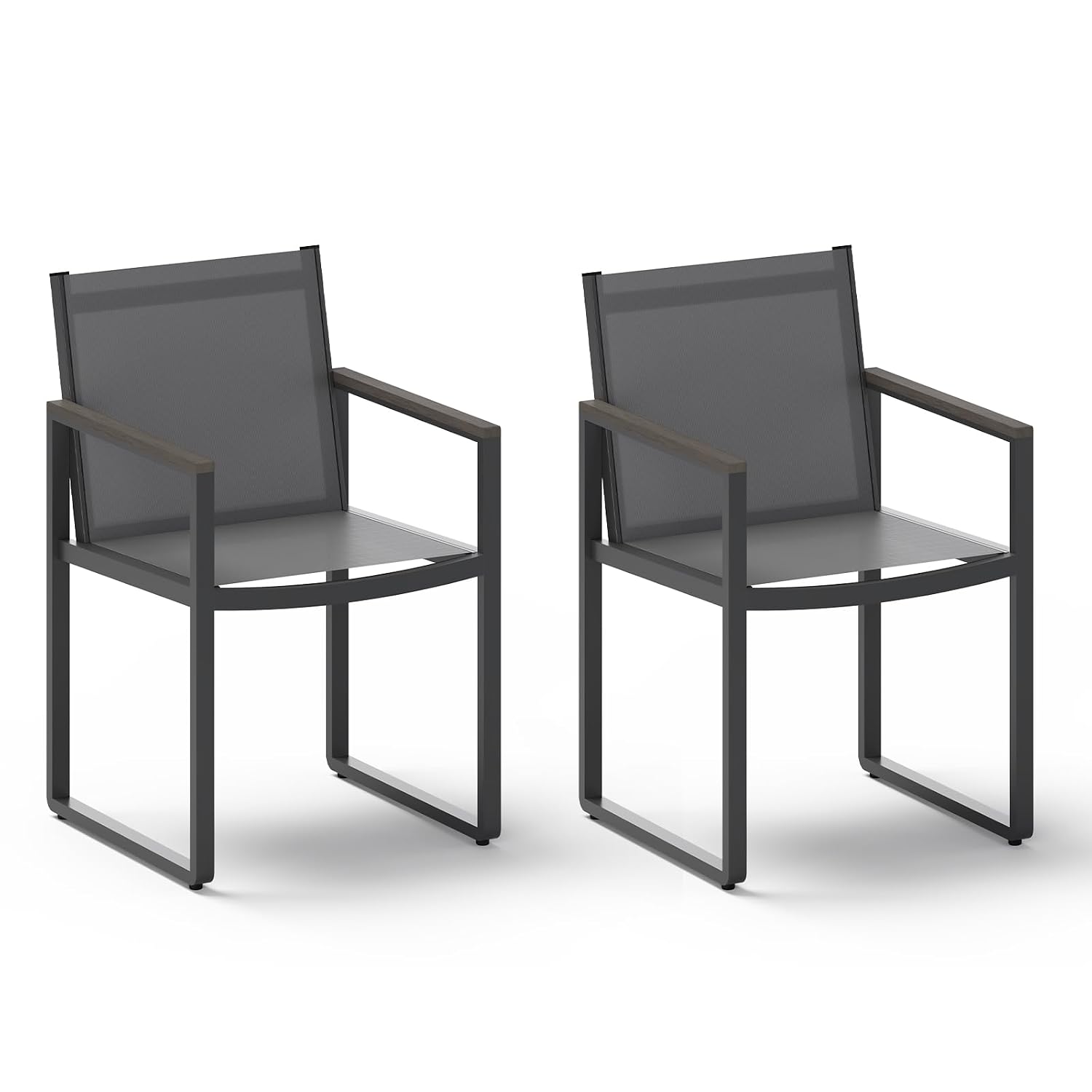 알루미늄 파티오 식탁 의자 세트 2개, 정원 및 뒷마당 - Outdoor Furniture Dining Set 리뷰 및 가격