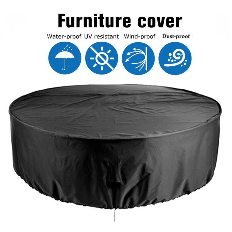 화덕 커버 라운드 화로 스토브 커버, 방수 방풍 햇빛  - Outdoor Furniture Upholstery Near Me 리뷰 및 가격
