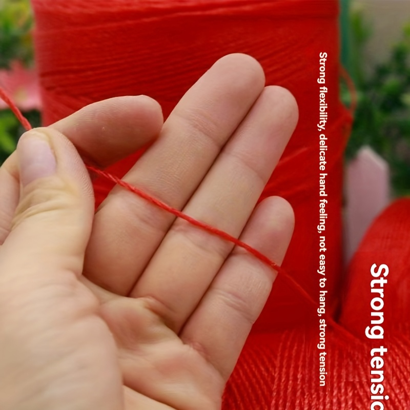 50M 레드 폴리에틸렌 마킹 건설 라인 온실 채소 클라 - Outdoor Furniture Rope 리뷰 및 가격