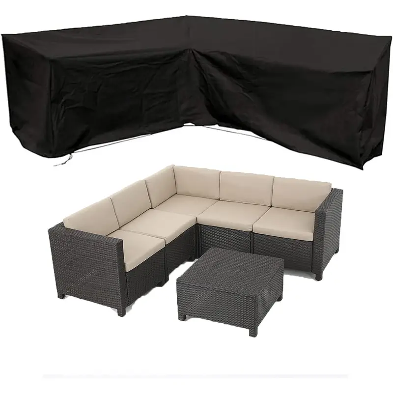 자외선 차단 L자형 야외 소파 커버 방수 방풍 내구성  - Outdoor Furniture Cover Xl 리뷰 및 가격