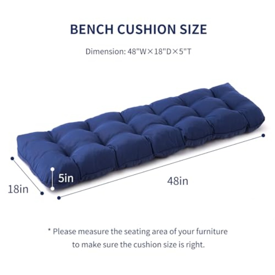 야외 벤치 쿠션, 방수 벤치 쿠션 (실내/외 가구용), - Outdoor Furniture Without Cushions 리뷰 및 가격