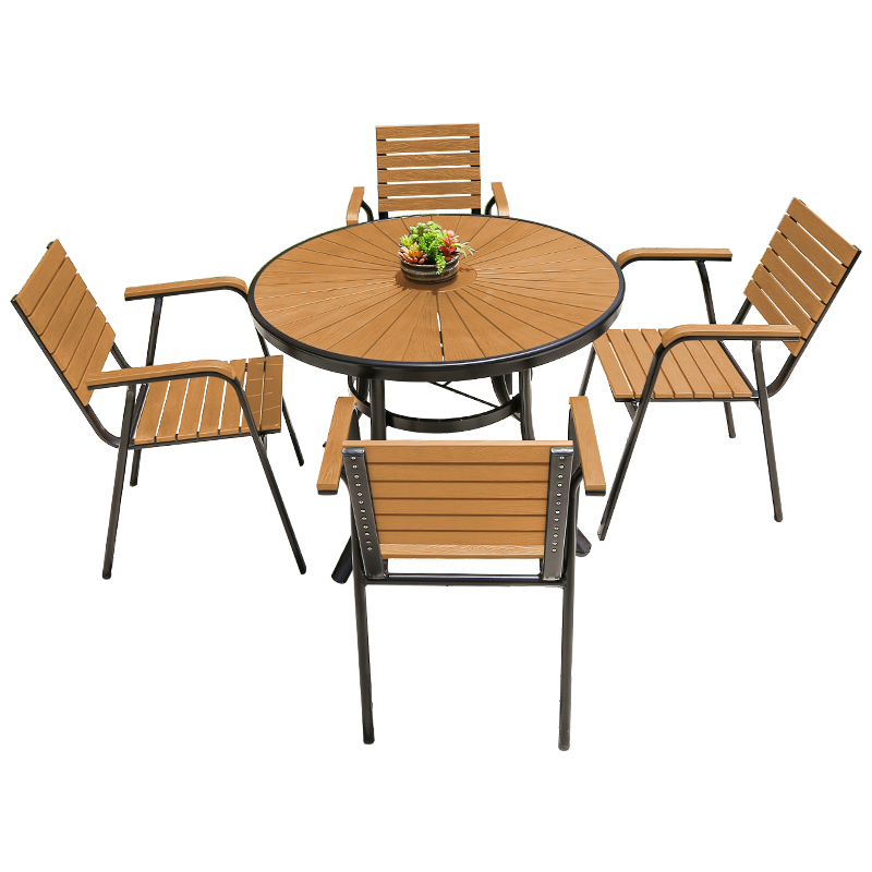 현대적인 야외 원형 식탁 레스토랑 카페 파티오 가구 세 - Outdoor Furniture Dining Set 리뷰 및 가격