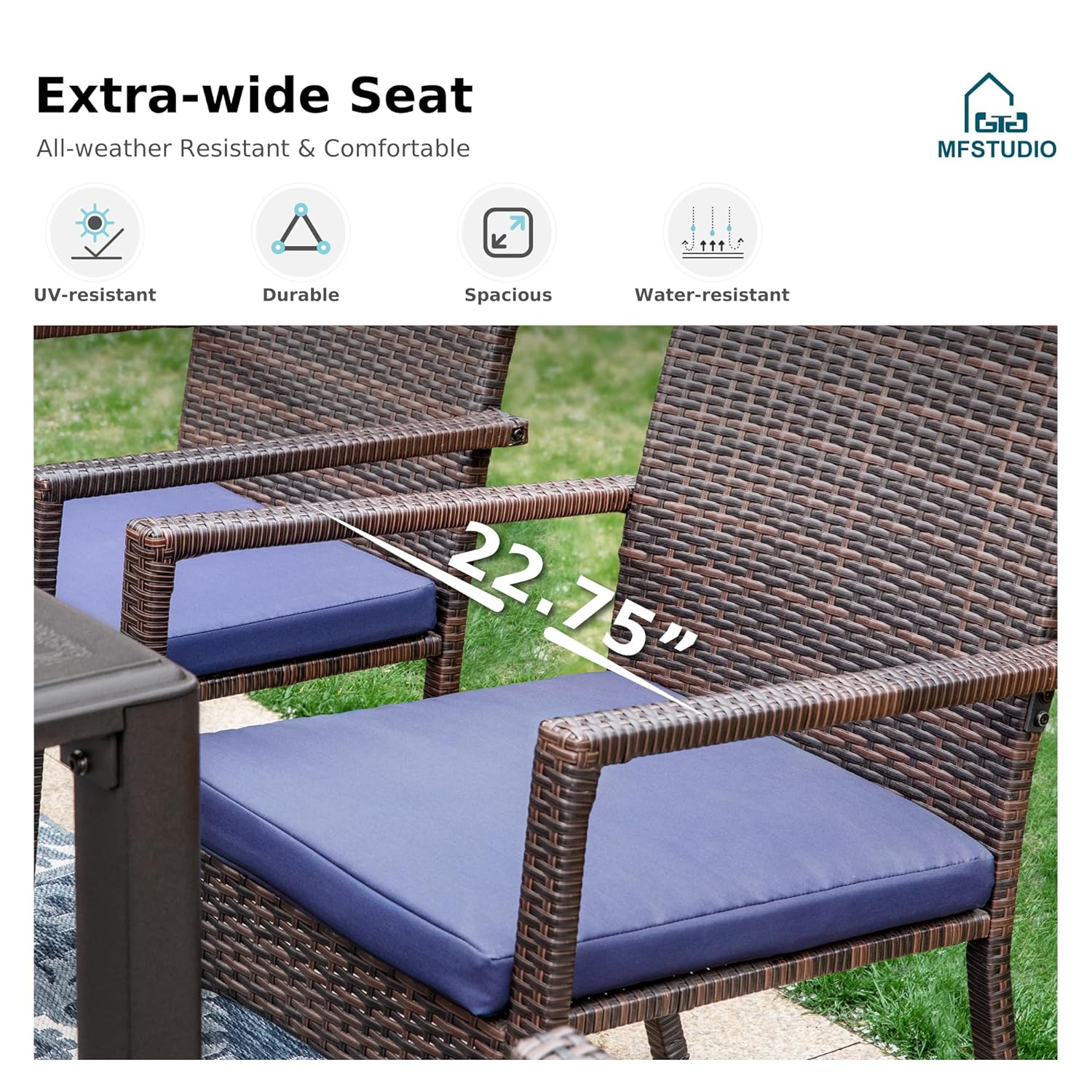 7피스 야외 식사 세트, 60인치 직사각형 금속 테이블 - Outdoor Furniture Dining Set 리뷰 및 가격