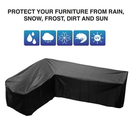 방수 야외 가구 커버, L 모양 코너 가든 파티오 등나 - Outdoor Furniture Cover Xl 리뷰 및 가격