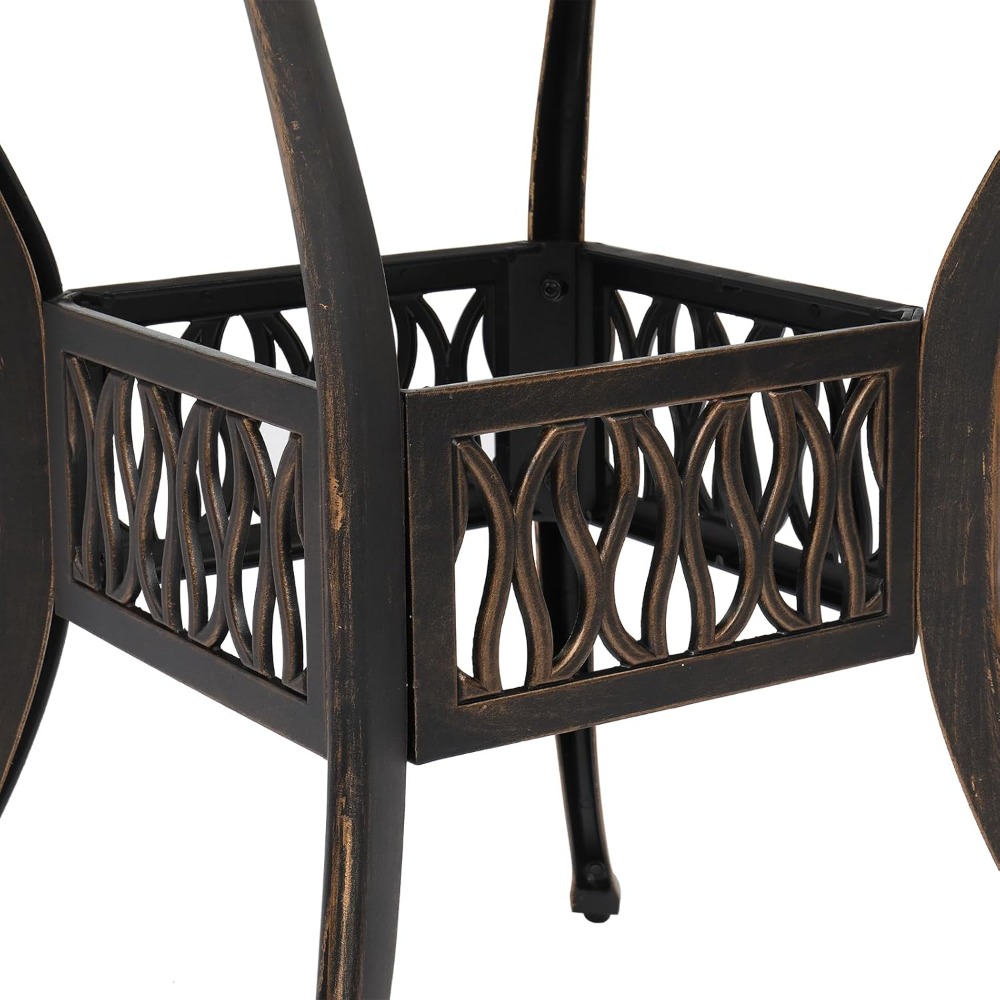 5피스 야외 파티오 다이닝 세트, 주조 알루미늄 파티오 - Outdoor Furniture Dining Set 리뷰 및 가격