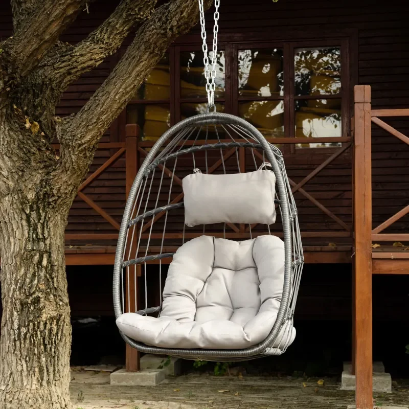 야외용 위커 라탄 스윙 체어 해먹 의자 알루미늄 프레임 - Outdoor Furniture Without Cushions 리뷰 및 가격