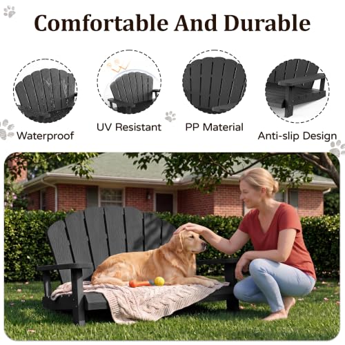 강아지 소파, 야외용 강아지 소파 의자, 블랙 |    - Outdoor Furniture Easy To Clean 리뷰 및 가격